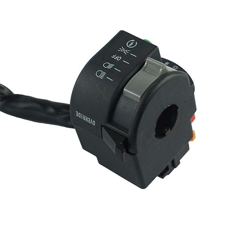22mm 7/8inch Handlebar Control Switch Button Turn Signal Horn Multi Handle Switch Assembly for ATV U