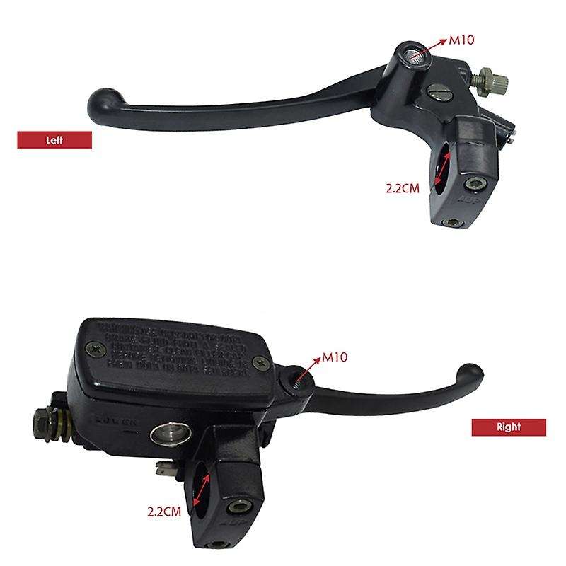 22mm Universal Motorcycle Brake Clutch Master Cylinder Reservoir Levers