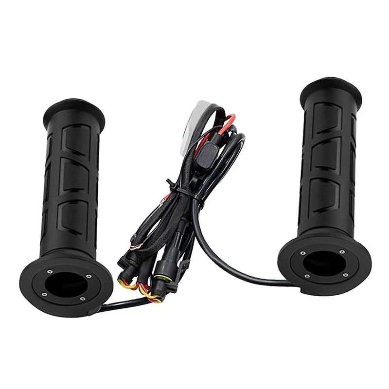 22mm Motorcycle Heating Handlebar Intelligent Three-Speed Temperature Adjustment Heating Handle for