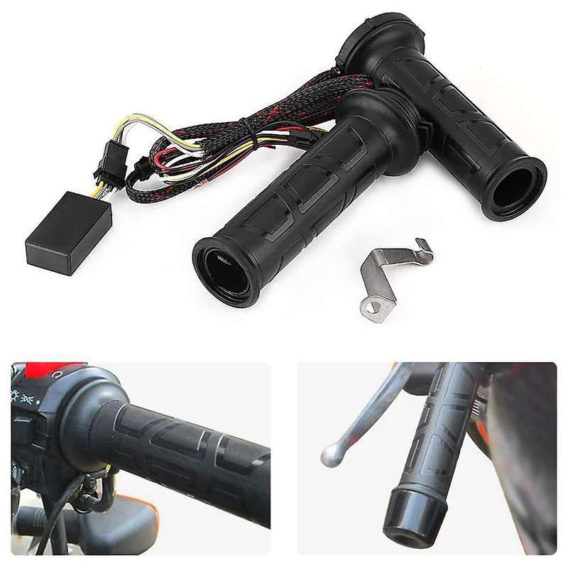 22mm Motorcycle Heating Handle Adjusted Electric Heating Handle Cover Suitable for ATV Motorcycle