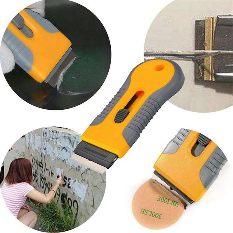 22-piece Sticker Decal Label Glue Residue Cleaning Tool Mini Scraper Blade Combination Dressing
