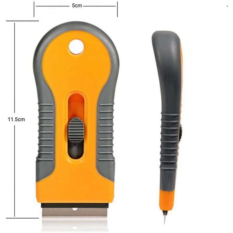 22-piece Sticker Decal Label Glue Residue Cleaning Tool Mini Scraper Blade Combination Dressing