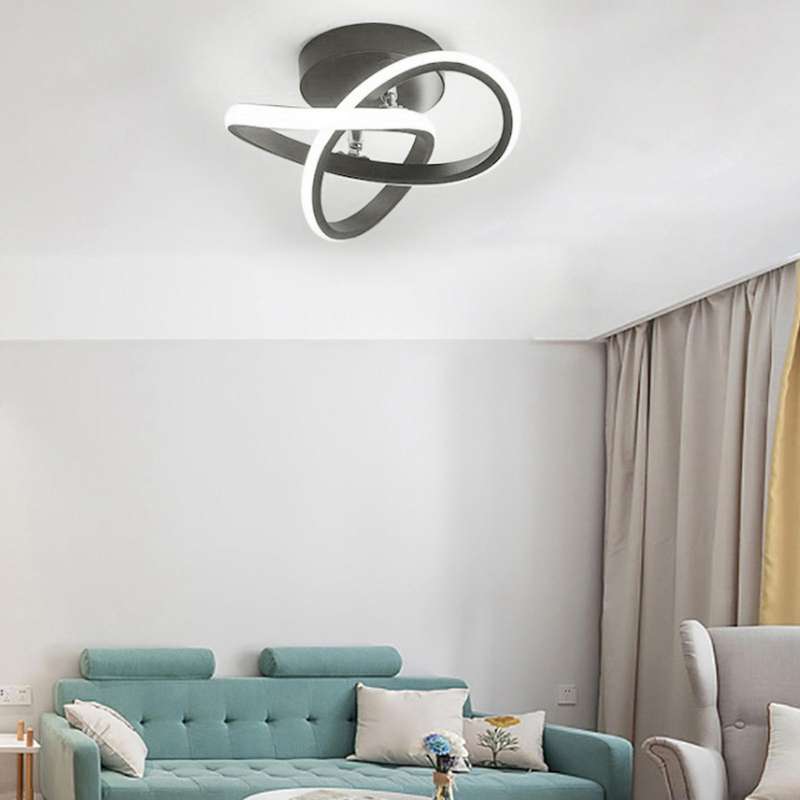 22W LED Ceiling Light Modern Lights Kitchen Living Room Bedroom Pendant Lamp 24 cm