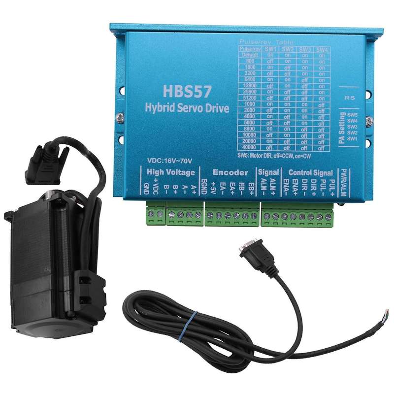 23 Driver 2.2nm Servo Motor 57hse2.2n+for Hbs57 Closed-loop Step Motor 2.2nm 57 Hybrid Closed Loop