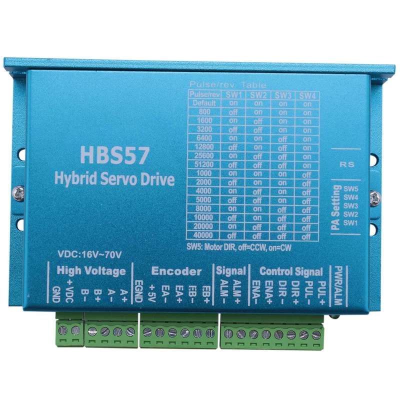 23 Driver 2.2nm Servo Motor 57hse2.2n+for Hbs57 Closed-loop Step Motor 2.2nm 57 Hybrid Closed Loop