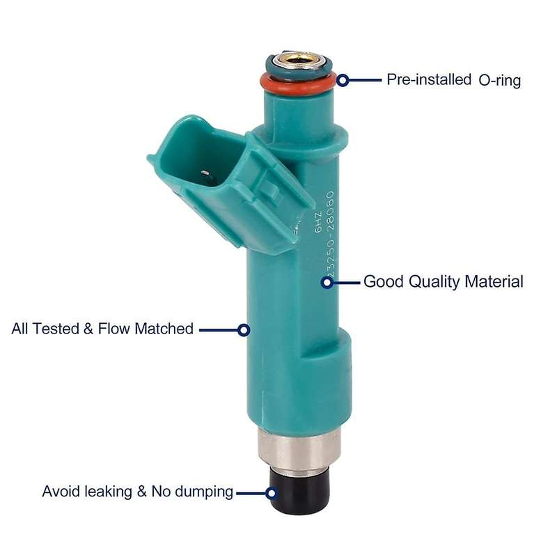 23209-0H030 Fuel Injectors for Toyota  2.4L 232090H060 2320928080 ,4PCS