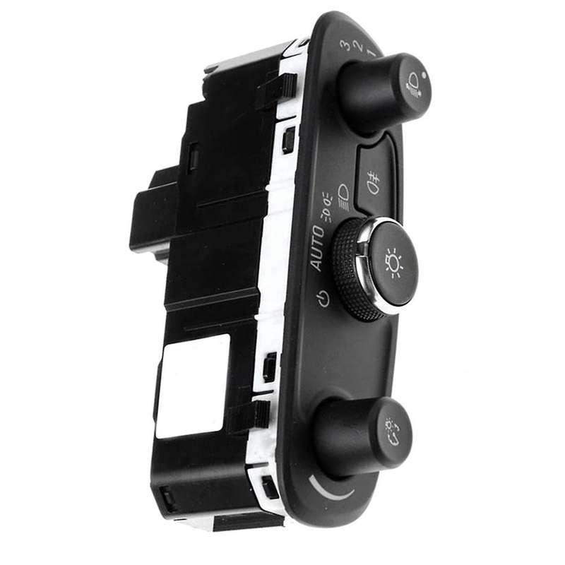 23346752 for Headlight Fog Light Lamp Control Switch Height Adjustment and Rear Fog Lights