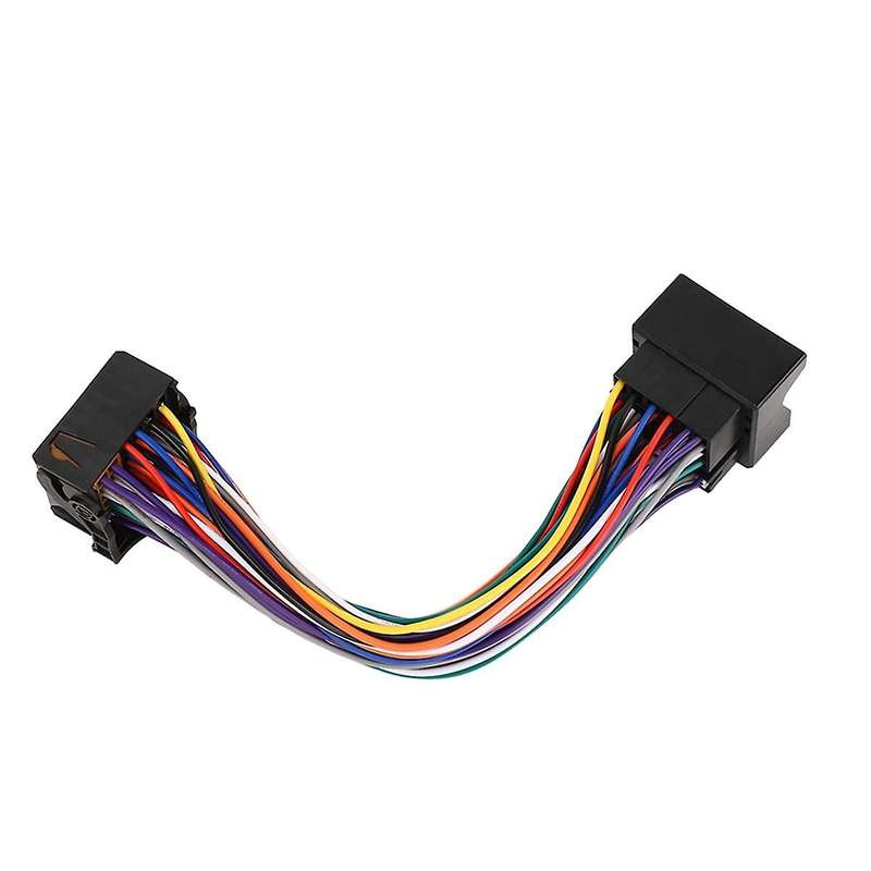 23cm 52Pin Extension Adapter Cable with Quadlock Connector Radio Wiring Harness for A1 A3 A4 A5 A6