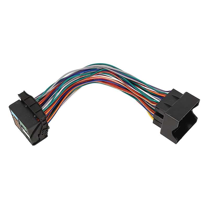 23cm 52Pin Extension Adapter Cable with Quadlock Connector Radio Wiring Harness for A1 A3 A4 A5 A6