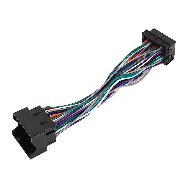23cm 52Pin Extension Adapter Cable with Quadlock Connector Radio Wiring Harness for A1 A3 A4 A5 A6