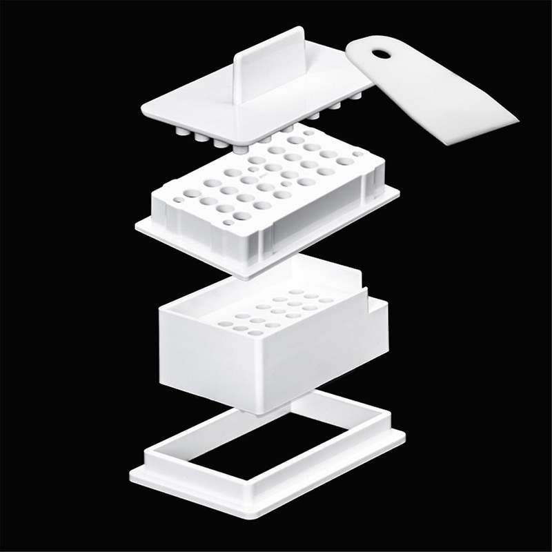 24 Hole Plastic Capsule Bracket Essential Tray Hand Tool Board Movement Easy Operate Capsules Plate-