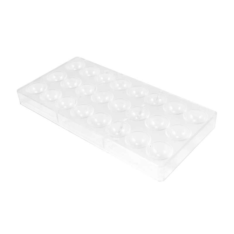 24 Holes Semi Sphere Chocolate Mould Candy Maker Mold Bakeware