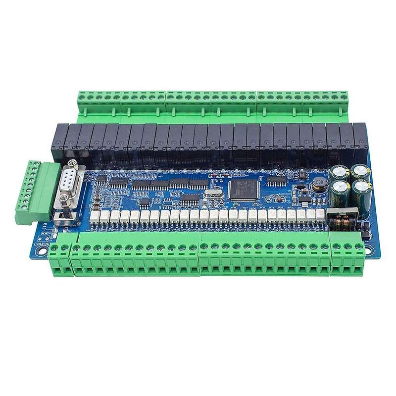 24 in 24 Out Fx3U-48Mr with High-Speed Counter with Analog Controller