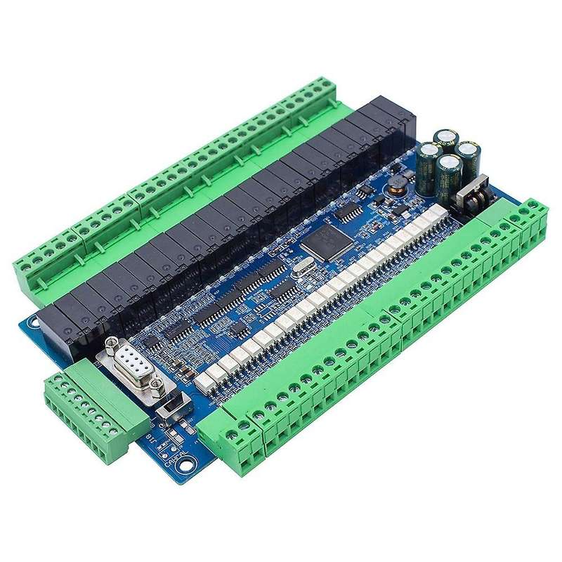 24 in 24 Out Fx3U-48Mr with High-Speed Counter with Analog Controller