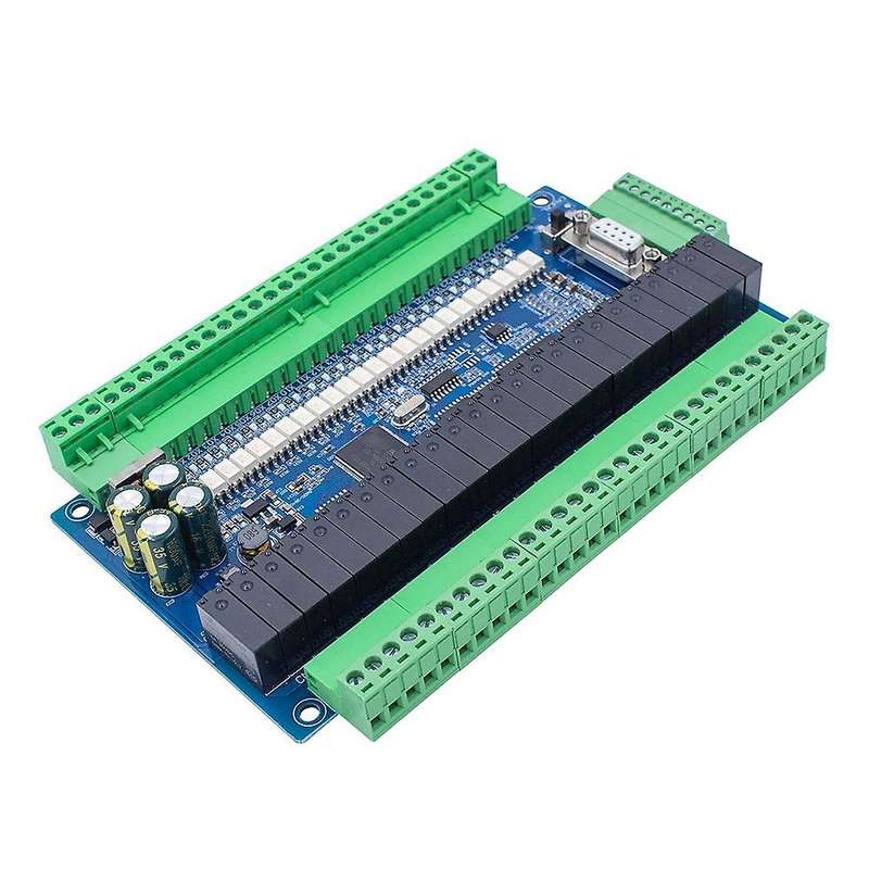 24 in 24 Out Fx3U-48Mr with High-Speed Counter with Analog Controller