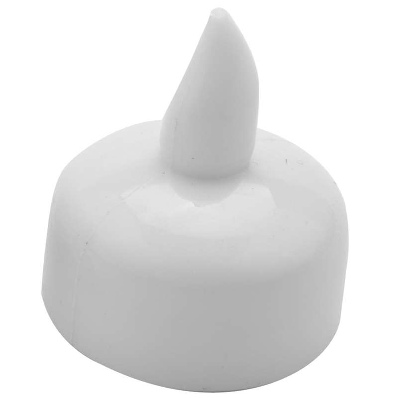 24 Pack Waterproof Flameless Floating Tealights, Warm White Battery Flickering Led Tea Lights Candl