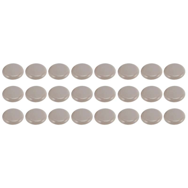24 Pcs Furniture Sliders Gliders for Carpet Laminate Floor Sliders Self Adhesive Sofa Glider Pads F