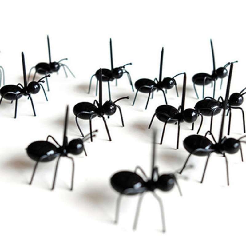 24 Pieces of Ant Food Fruit Fork Ant Shape Fork Snack Cake Dessert Tableware Home Kitchen Party Fork