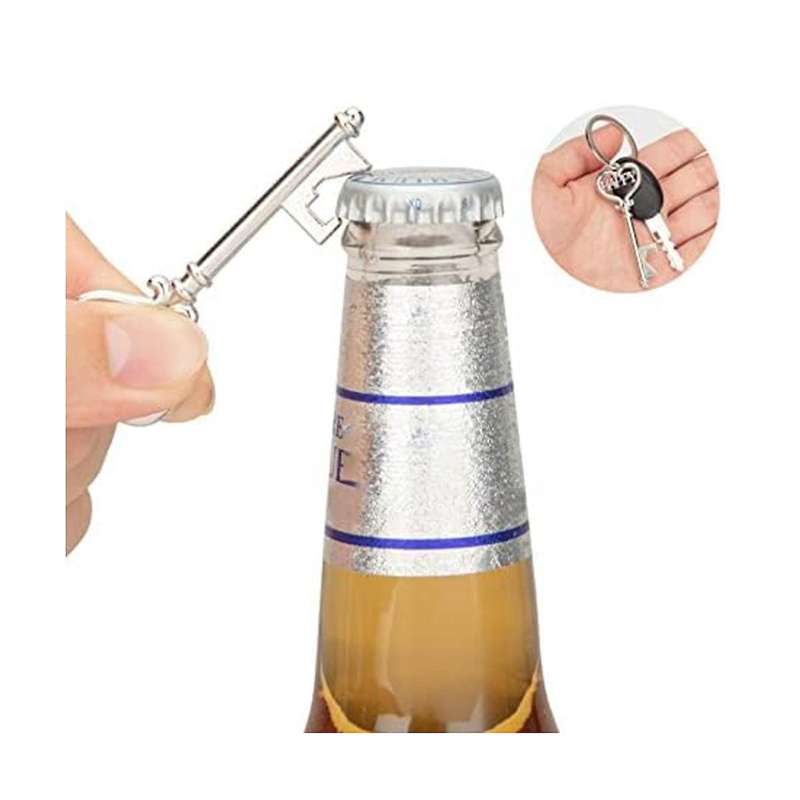 24 Pieces Key Bottle Opener and 24 Pieces Wine Cork Set,bottle Opener Key Ring,wedding Favours,weddi