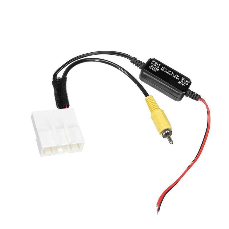 24 Pin Car Camera Adapter Connector Wire Reversing Camera to GPS Head Unit Cable Compatible Kluger