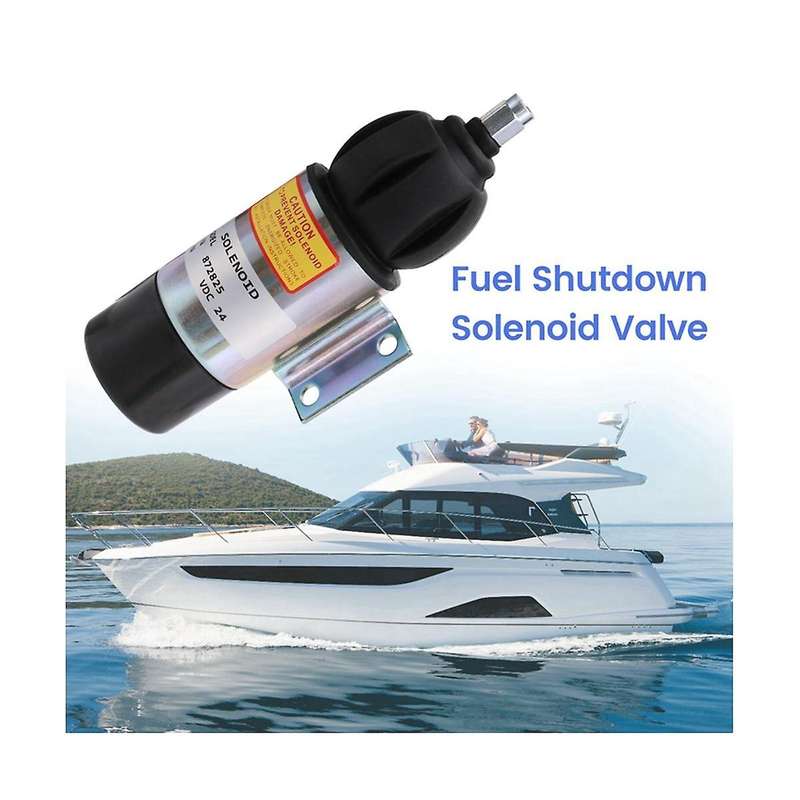 24 V Fuel Stop Shut Off Shutdown Solenoid for 872825 881969 872458 52318