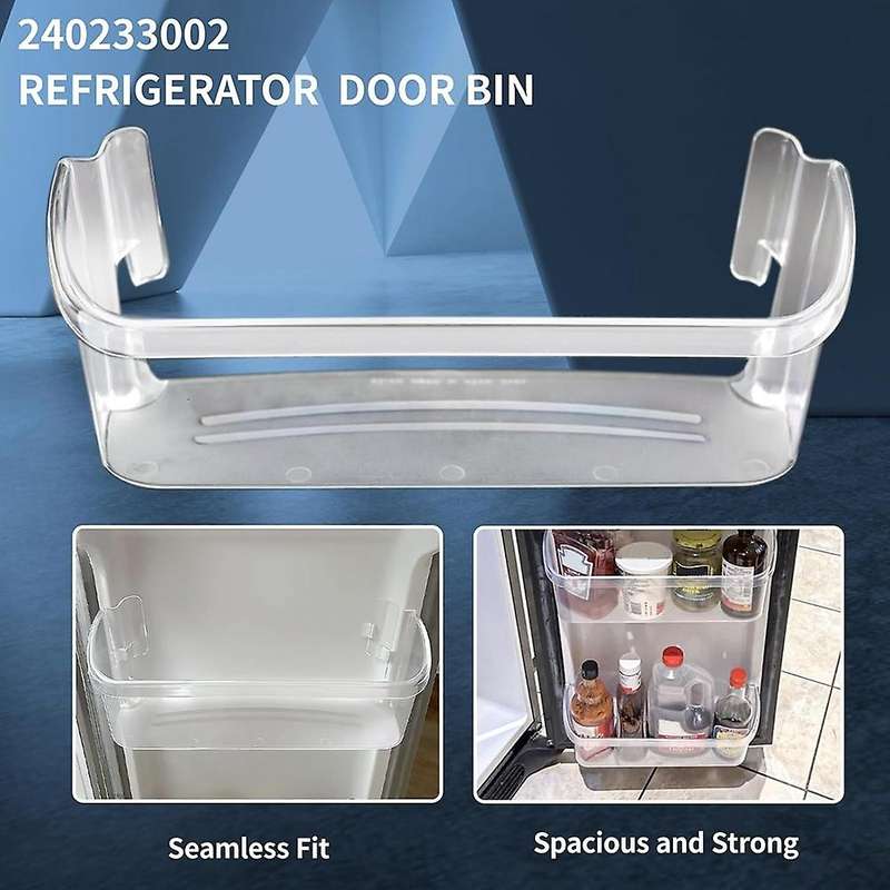 240323002 Refrigerator Door Bin for Refrigerator Replacement Part Bottom Fridge Shelves 2pack
