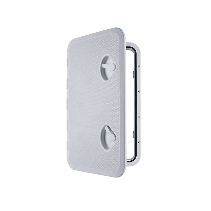 243x607mm Square Deck Cover Hatch Cover Hand Hole Cover Abs Plastic Anti-aging Marine Yacht Speedboa