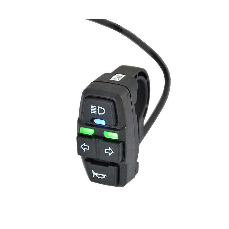24-48v Multifunctional E-bike Headlight Turn Signal Rear Light with Switch S M Plug Forebike Access