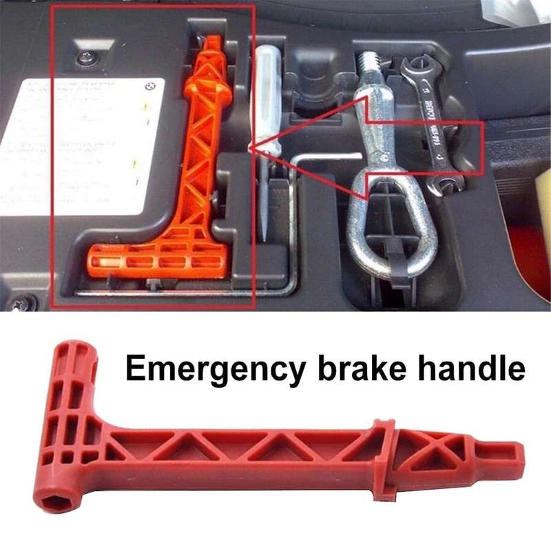 24507590395 Car Emergency Parking Brake Release Handle for X5 E70 2006-2013 X6 E71 2008-2015 7590395