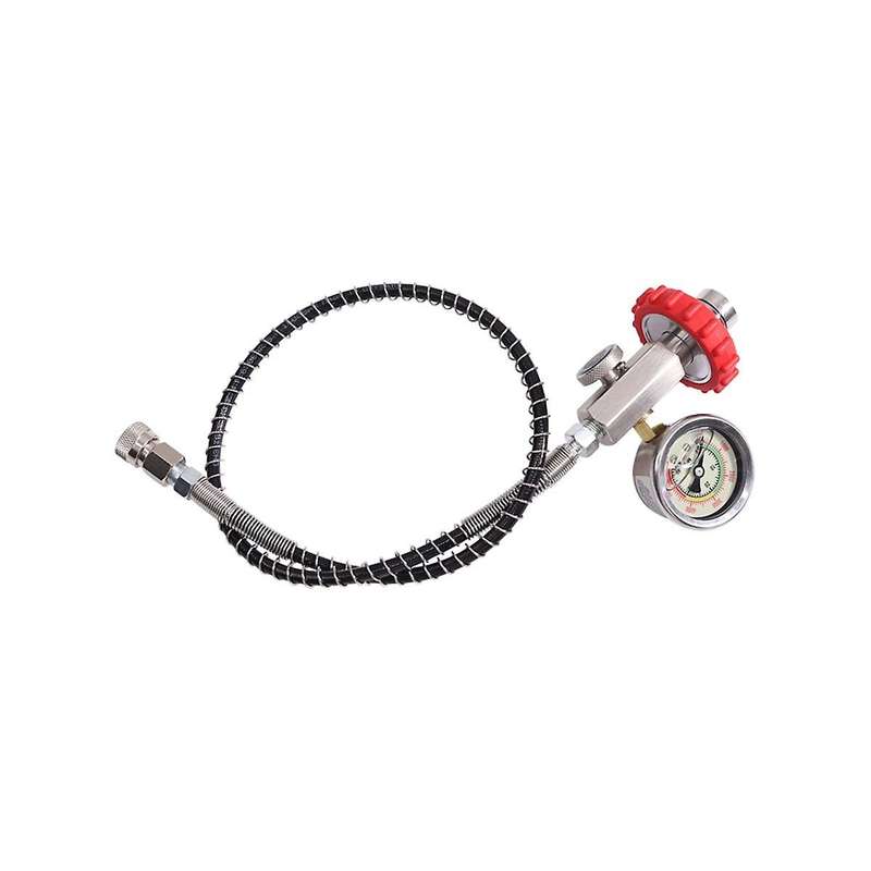 24Inch Fill Station Charging Adaptor Adaptor From Scuba Tank BP:1600Bar :630Bar Connector for PCP A