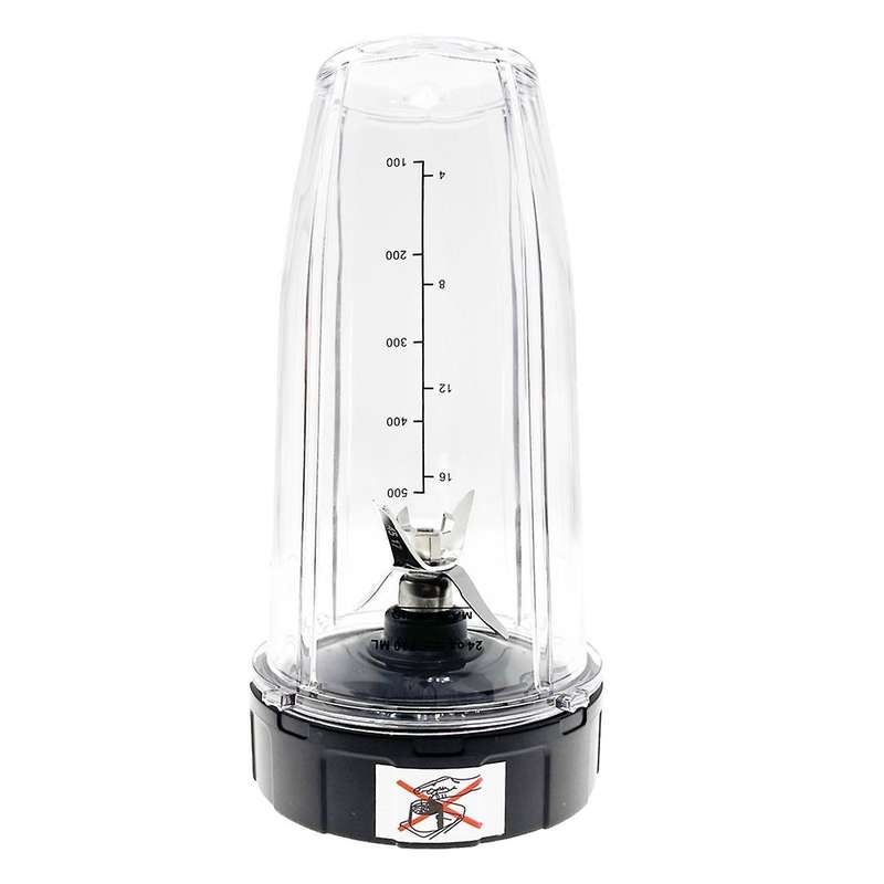24Oz Blender Cup with Lid for Ninja Auto IQ Pro BL480, BL482, BL642, BL682, BL450, BN401, BN751, BN