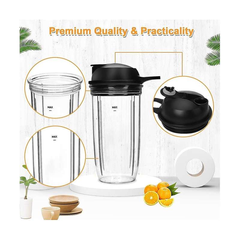 24oz Cup Pro 1000 Blender Blade for - Combo Pro 1000 and Select 1200 1000w Blender Motor Base