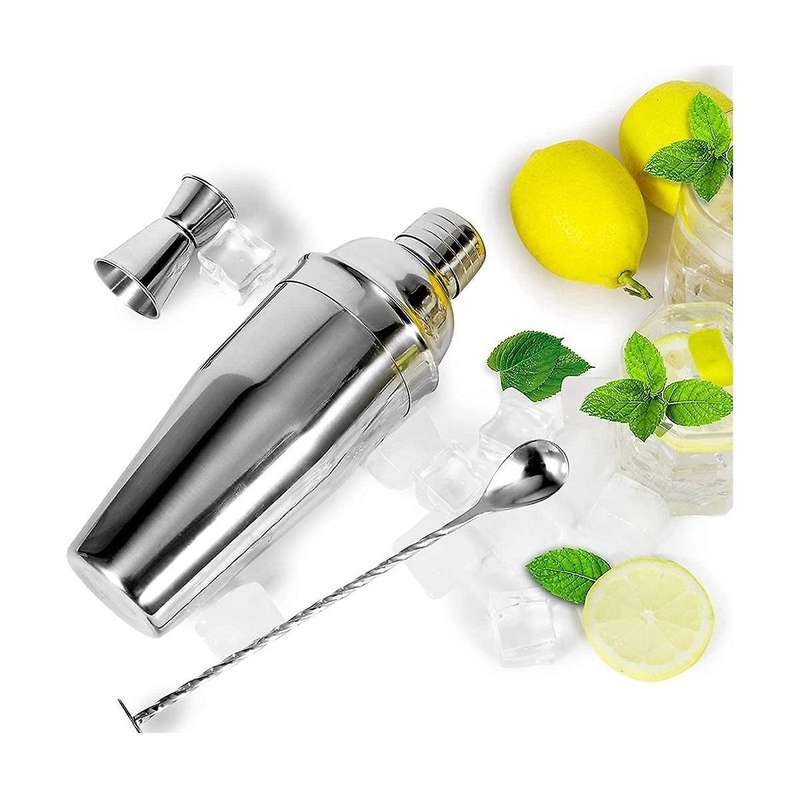 24oz Professional Beverage Mixer Bar Set - Professional Alcoholic Drinks Shaker and Gage & Mixing S