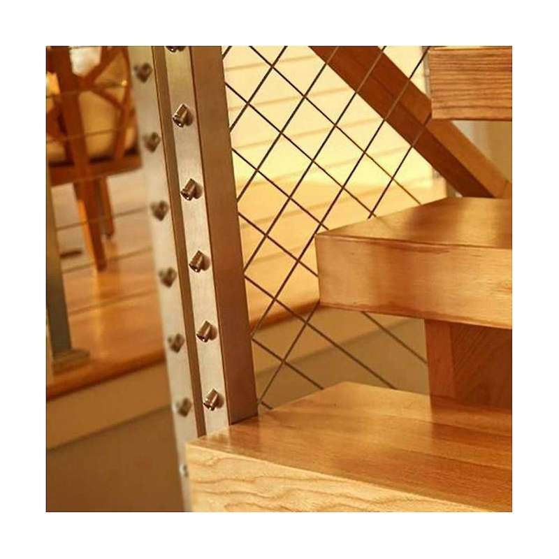24-pack 316 Stainless Steel Hand Crimp Profiles for 1/8in Cable Railings, Deck Railings, Handrails,