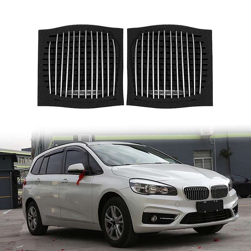 24Pcs Chrome Front Grille Grill Granish Strips Cover Trims for 2 Series Active Tourer F45 F46 2014-2
