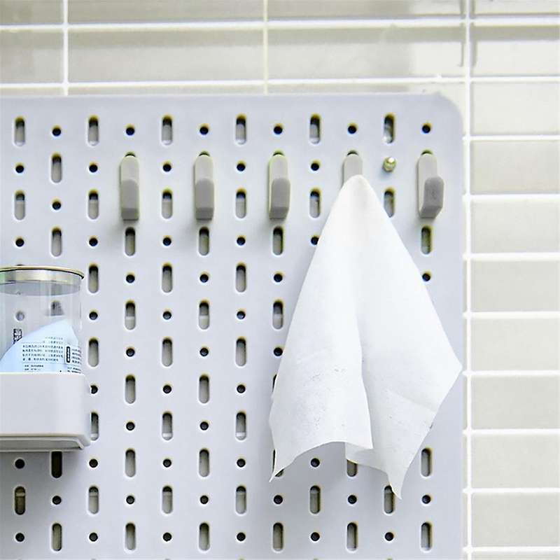 24Pcs Hooks J Shape Hook Peg Board Tool Organizer Accessories, Black