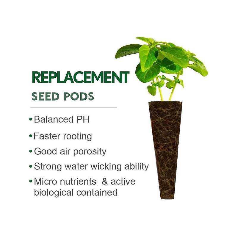 24pcs Seed Pod Kit for , Hydroponics Grow Anything Kit Garden Seed Starting System Indoor Hydroponi