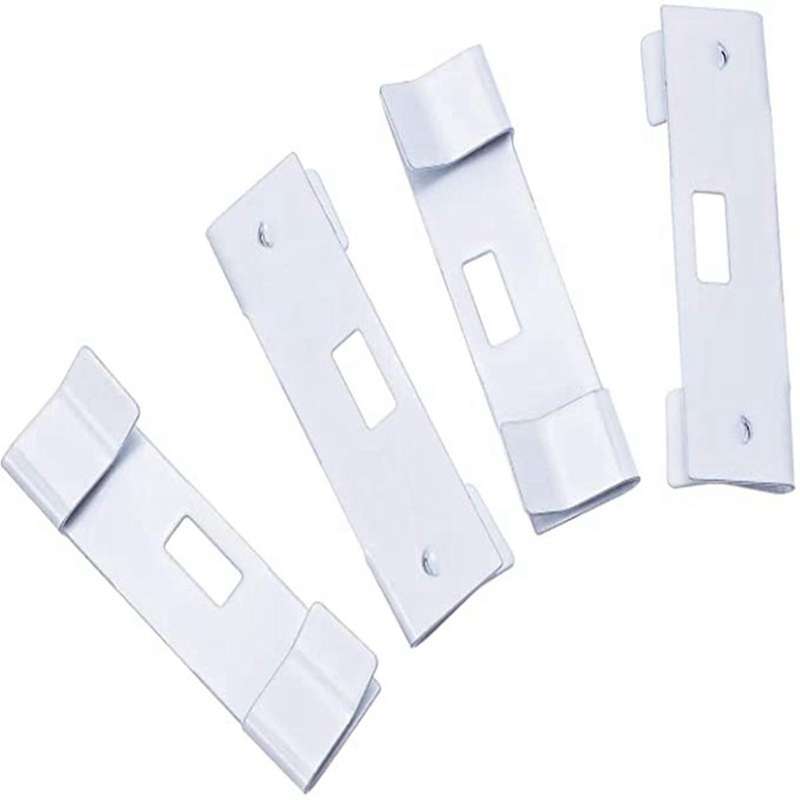 24PCS Venetian Metal Clip Set White Hanging Piece Curtain Accessories Set Curtain Accessories Hangin