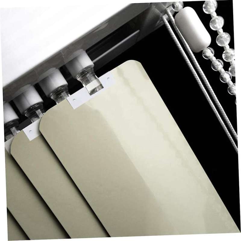 24PCS Venetian Metal Clip Set White Hanging Piece Curtain Accessories Set Curtain Accessories Hangin