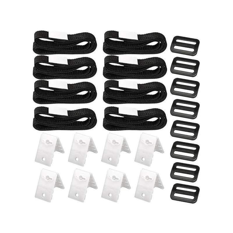 24pcs Swimming Pool Cover Roller Attachment Straps Kit Universal Solar Blanket Reel Nylon Webbing S