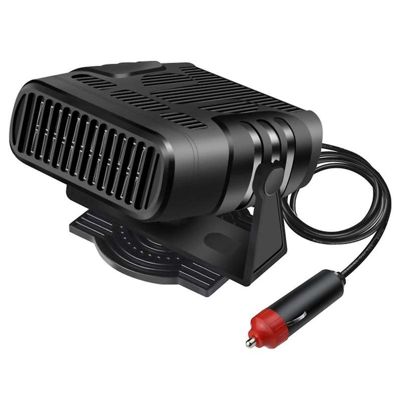 24v 200w Portable Car Heater Fast Heating Auto Demister 360 Degree Rotation Car Defroster Portable W