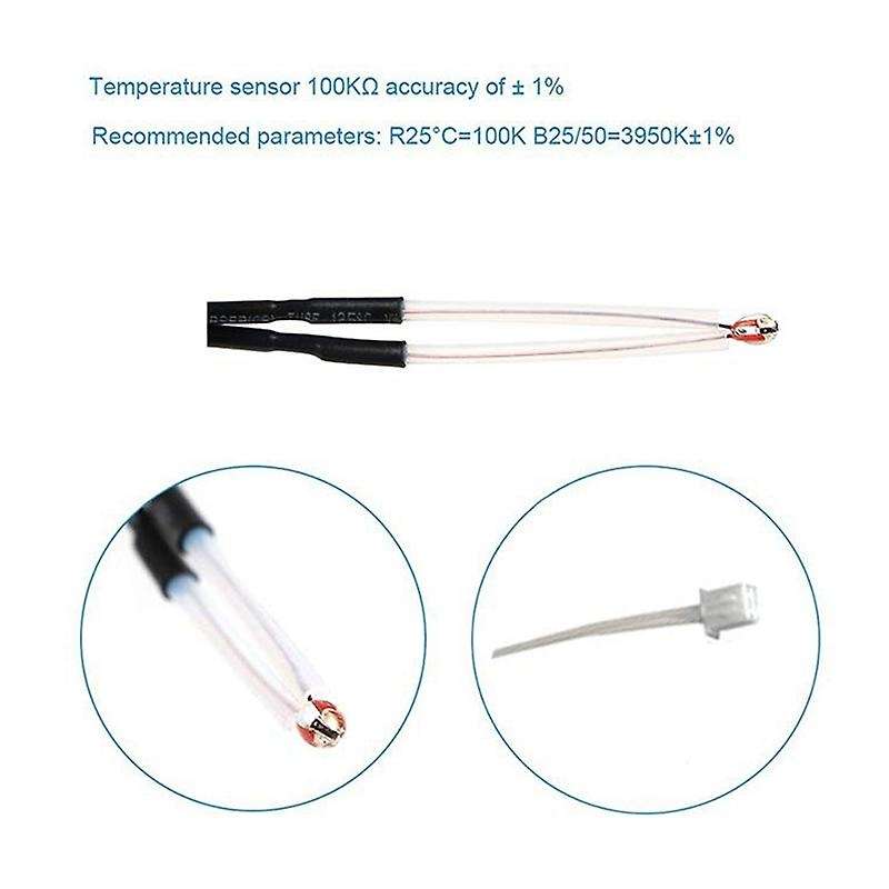 24v 40w Thermistor Ntc 100k 3950 Wire 1m for 3 3 Pro 3d Printer Accessories