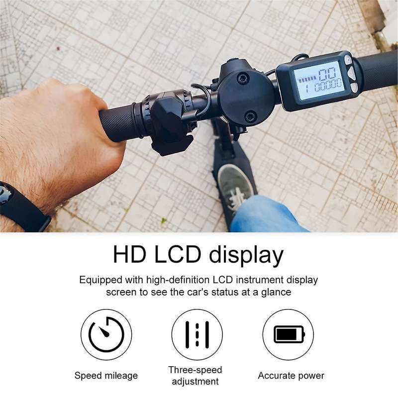 24v Electric Scooter Controller+lcd Display+brake+extension Cable Motor Controller Electric Scooter