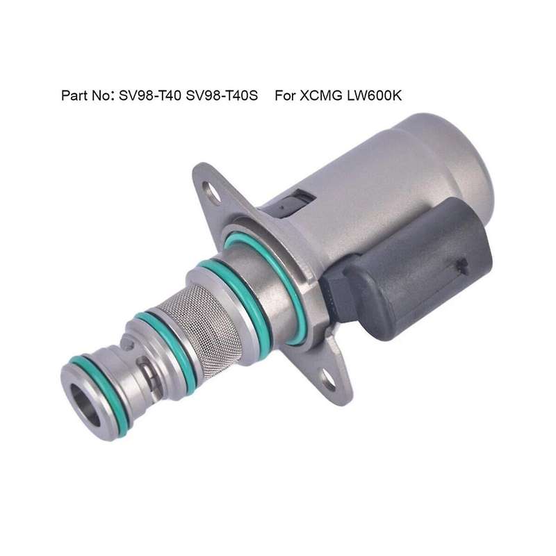 24v Excavator Solenoid Valve Hydraulic Pump Solenoid Valve for Xcmg Lw600k Sv98-t40 Sv98-t40s