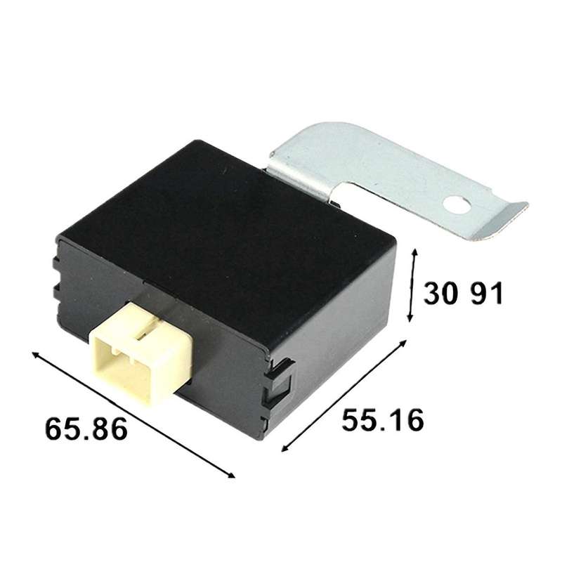 24V Electronic Flasher Relay 066500-5490 81980-1930 Fit for Mixer Semi-trailer Valin Hino 700 500