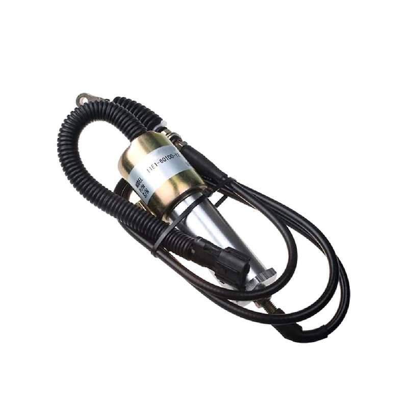 24v Engine Fuel Shut Off Stop Solenoid 11e1-60100-24,60v1-60100-24 for R210 R130-5 R210-7 R215-7