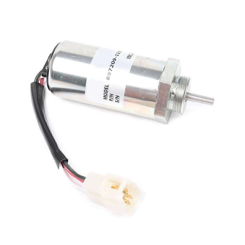24v Fuel Shut Off Solenoid 897209-1152 for Mv2-40 Ex4u Ex40u Ex55 Ex58 Zx40u Engines