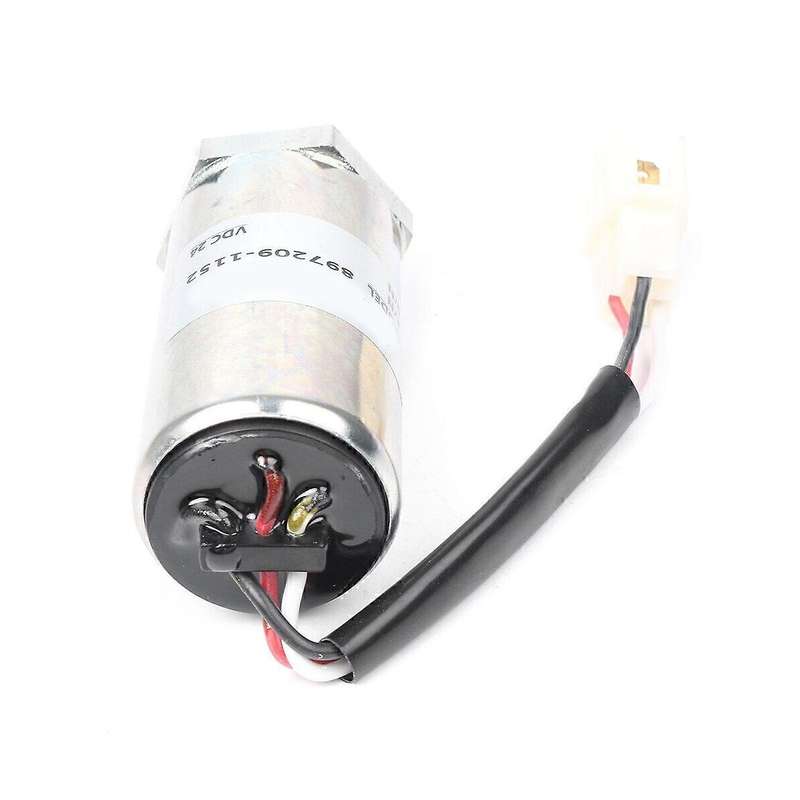 24v Fuel Shut Off Solenoid 897209-1152 for Mv2-40 Ex4u Ex40u Ex55 Ex58 Zx40u Engines