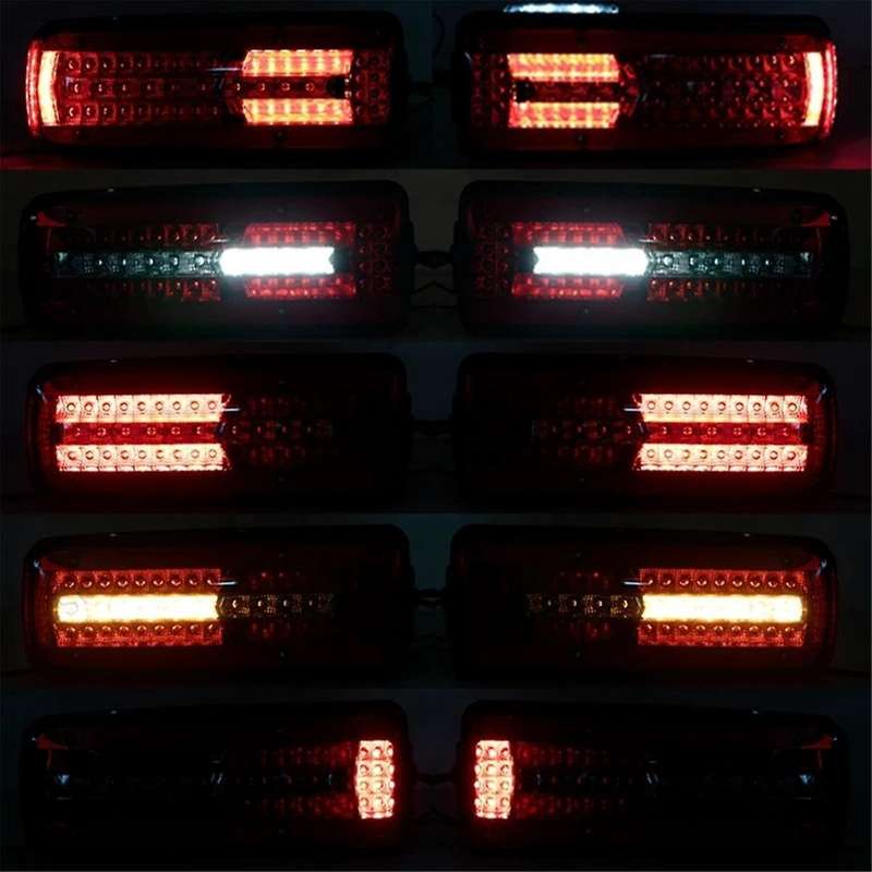 24V LED Truck Right Rear Bumper Tail Light Brake Signal Light for MAN TGX TGS TGL TGM 81252256562