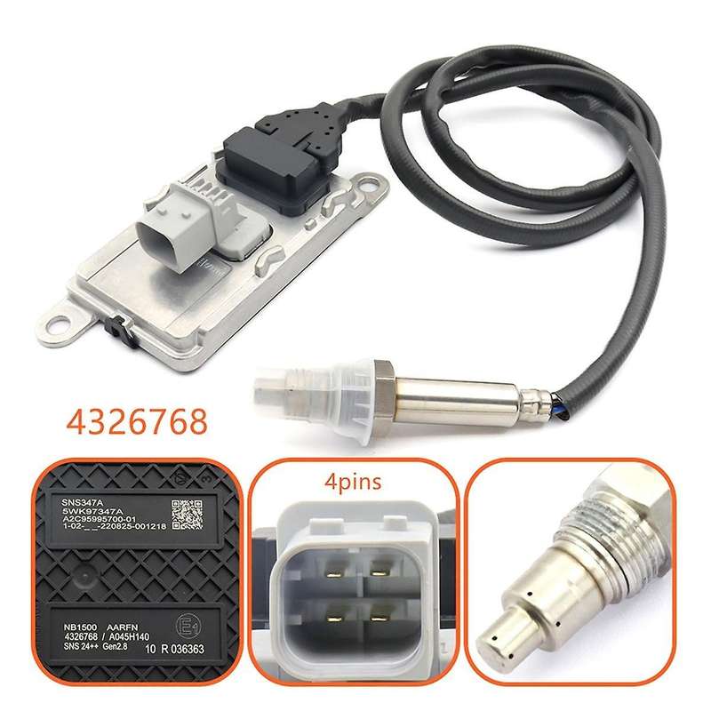 24V Nitrogen Oxide Nox Sensor for 5WK97347A, 4326768